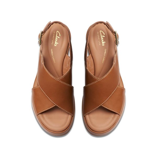 Giày Xăng Đan Đế Xuồng Da Nữ Clarks - Manon Wish