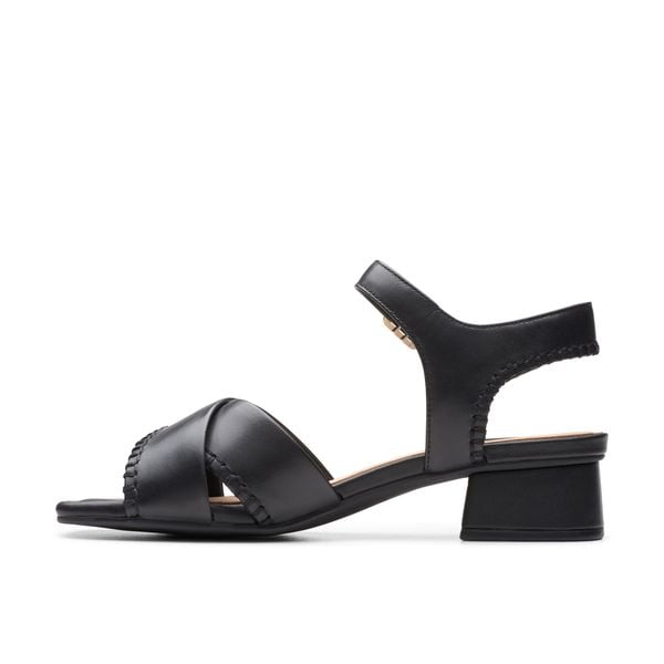 Giày Xăng Đan Cao Gót 3.5cm Da Nữ Clarks - Serina35 Cross