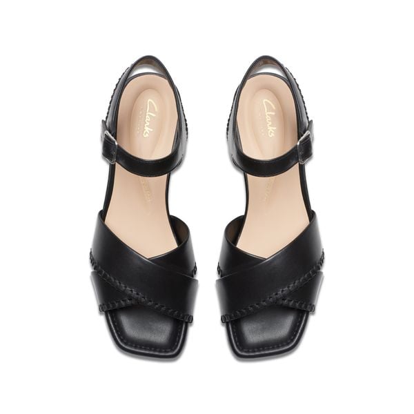 Giày Xăng Đan Cao Gót 3.5cm Da Nữ Clarks - Serina35 Cross