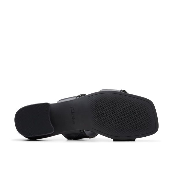 Dép Quai Ngang Cao Gót 3.5cm Da Nữ Clarks - Serina35 Mule