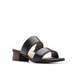 Dép Quai Ngang Cao Gót 3.5cm Da Nữ Clarks - Serina35 Mule