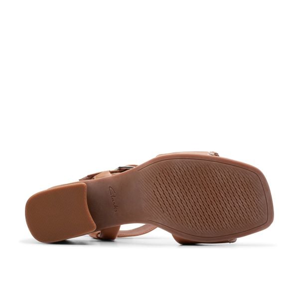 Giày Xăng Đan Cao Gót 6.5cm Da Nữ Clarks - Siara65 Buckle