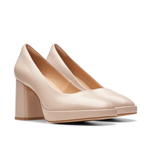 Giày Cao Gót 8.5cm Da Nữ Clarks - Zoya85 Court