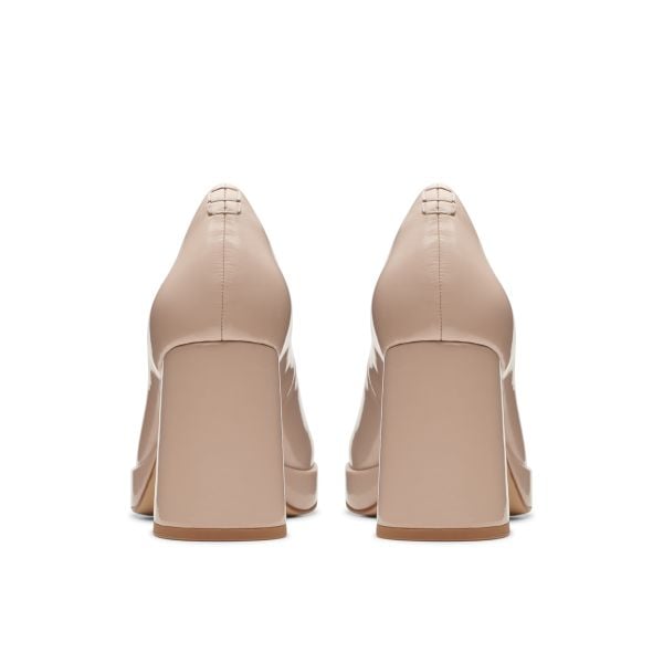 Giày Cao Gót 8.5cm Da Nữ Clarks - Zoya85 Court