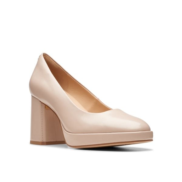 Giày Cao Gót 8.5cm Da Nữ Clarks - Zoya85 Court