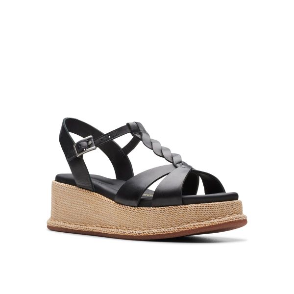 Giày Xăng Đan Đế Xuồng Da Nữ Clarks - Kimmei Twist