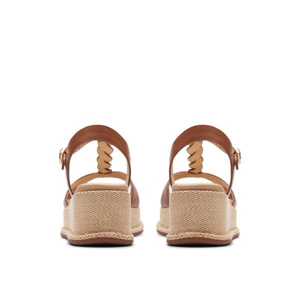 Giày Xăng Đan Đế Xuồng Da Nữ Clarks - Kimmei Twist