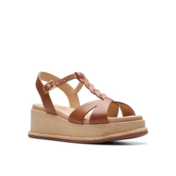 Giày Xăng Đan Đế Xuồng Da Nữ Clarks - Kimmei Twist