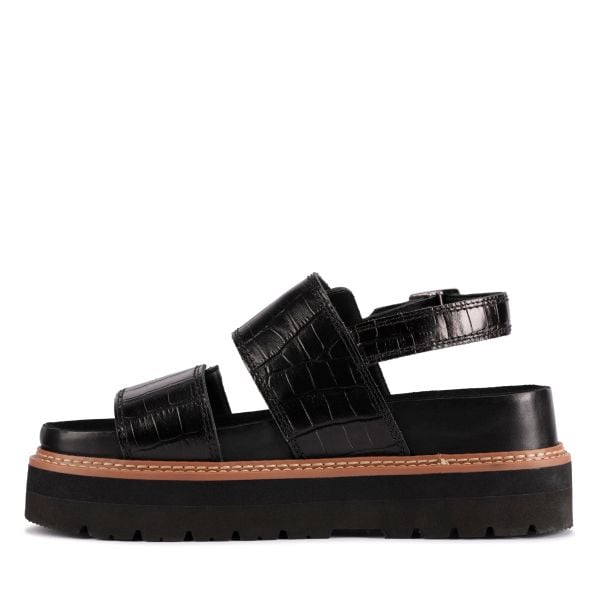 Giày Xăng Đan Da Nữ Clarks - Orianna Glide