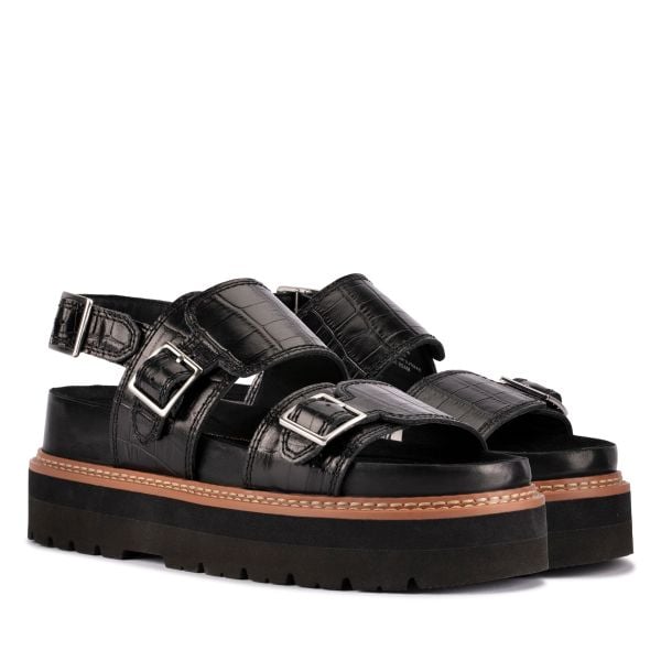 Giày Xăng Đan Da Nữ Clarks - Orianna Glide