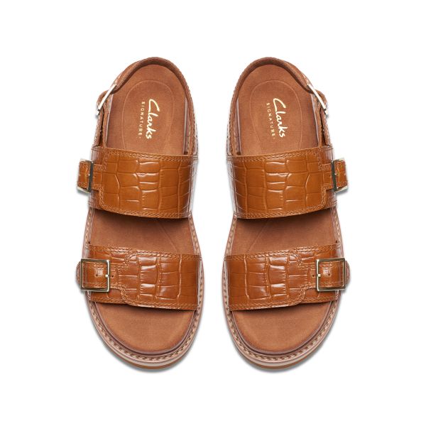 Giày Xăng Đan Da Nữ Clarks - Orianna Glide