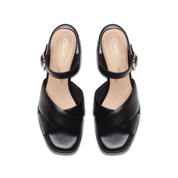 Giày Xăng Đan Cao Gót 7.5cm Da Nữ Clarks - Ritzy75 Rae