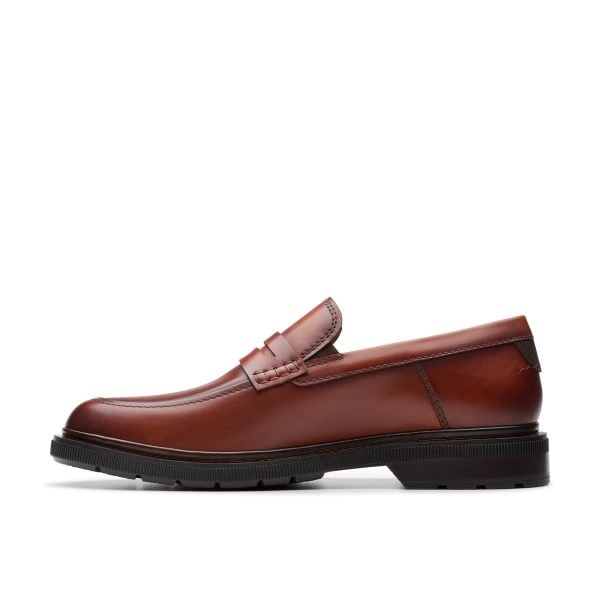 Giày Lười Da Nam Clarks - Burchill Penny