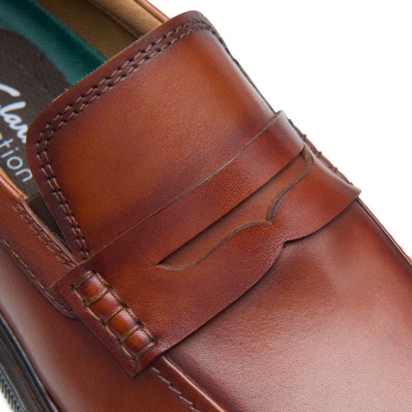 Giày Lười Da Nam Clarks - Burchill Penny