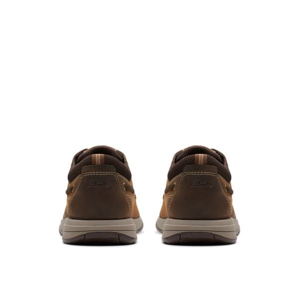 Giày Buộc Dây Da Nam Clarks - Sailview Lace
