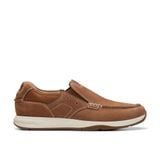 Giày Lười Da Nubuck Nam Clarks - Sailview Step