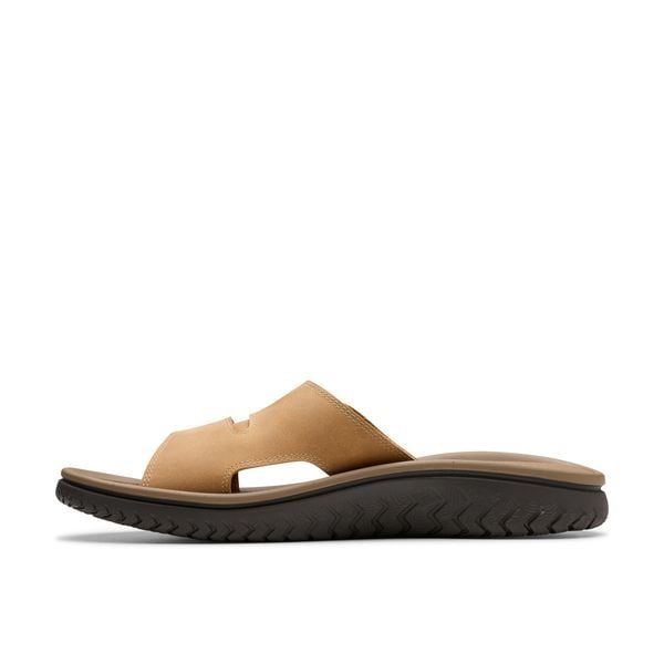 Dép Quai Ngang Da Nam Clarks - Wesley Strap