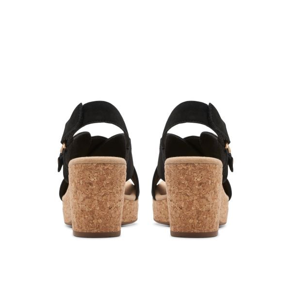 Giày Xăng Đan Đế Xuồng Da Nubuck Nữ Clarks - Giselle Dove