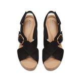 Giày Xăng Đan Đế Xuồng Da Nubuck Nữ Clarks - Giselle Dove