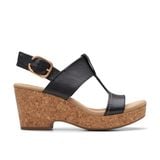 Giày Xăng Đan Đế Xuồng Da Nữ Clarks - Giselle Style