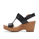 Giày Xăng Đan Đế Xuồng Da Nữ Clarks - Giselle Style