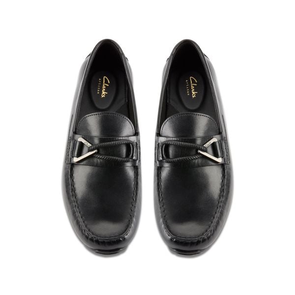 Giày Lười Da Nam Clarks - Oswick Trim