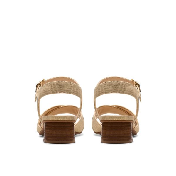 Giày Xăng Đan Cao Gót 3.5cm Da Nữ Clarks - Serina35 Cross