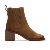 Giày Bốt Cao Gót Da Lộn Nữ Clarks - Chamberly Top