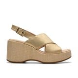 Giày Xăng Đan Đế Xuồng Da Nữ Clarks - Manon Wish