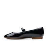 Giày Đế Bệt Da Bóng Nữ Clarks - Fawna Sky