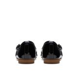 Giày Đế Bệt Da Bóng Nữ Clarks - Fawna Sky