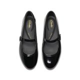 Giày Đế Bệt Da Bóng Nữ Clarks - Fawna Sky