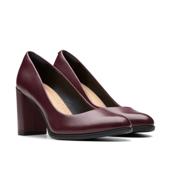 Giày Cao Gót 8.5cm Da Nữ Clarks - Freva85 Court