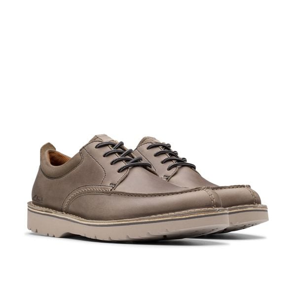 Giày Buộc Dây Da Nam Clarks - Eastridge Moc
