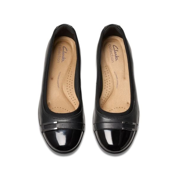 Giày Đế Bệt Da Nữ Clarks - Meadow Rose