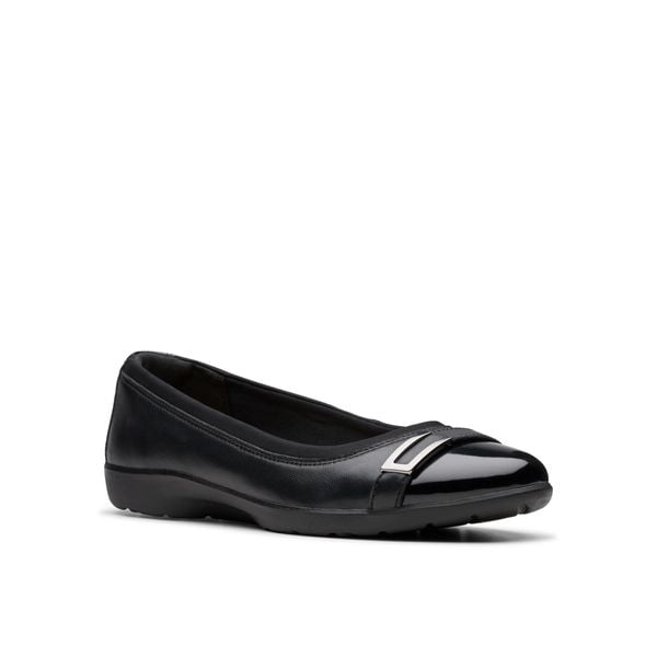 Giày Đế Bệt Da Nữ Clarks - Meadow Rose
