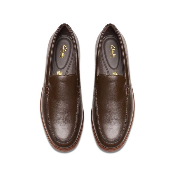 Giày Lười Da Nam Clarks - Torford Easy
