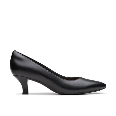 Giày Cao Gót 5cm Da Nữ Clarks - Kepley Vine