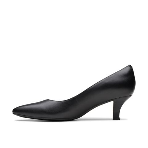 Giày Cao Gót 5cm Da Nữ Clarks - Kepley Vine