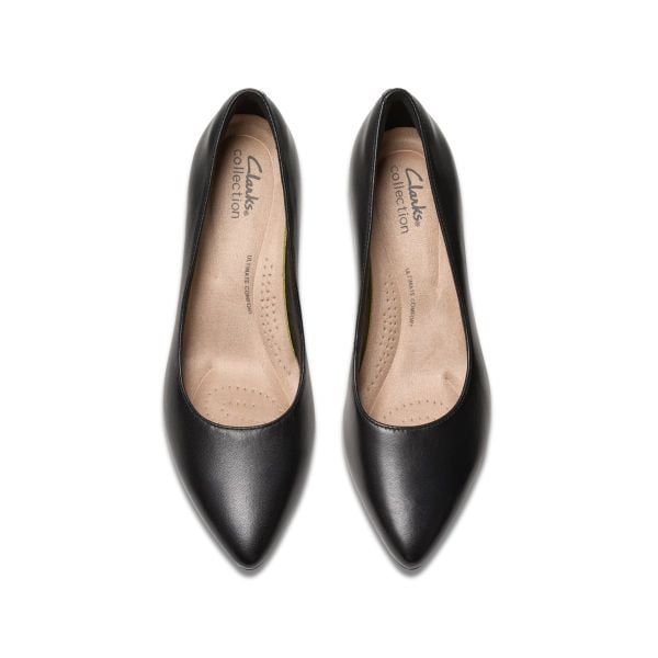 Giày Cao Gót 5cm Da Nữ Clarks - Kepley Vine