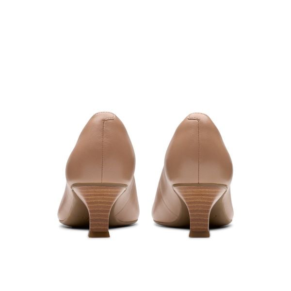 Giày Cao Gót 5cm Da Nữ Clarks - Kepley Vine