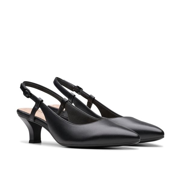 Giày Cao Gót 5cm Da Nữ Clarks - Kepley Lane