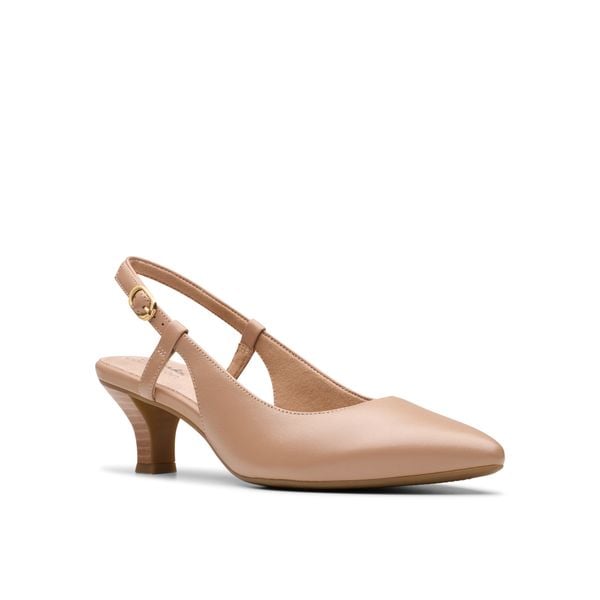 Giày Cao Gót 5cm Da Nữ Clarks - Kepley Lane