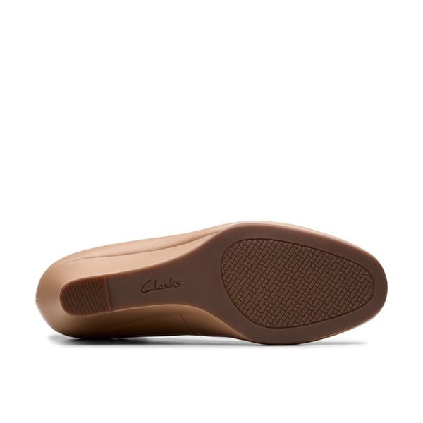Giày Đế Xuồng Da Nữ Clarks - Olivette Pearl