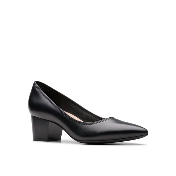 Giày Cao Gót 5cm Da Nữ Clarks - Ellanie Hope