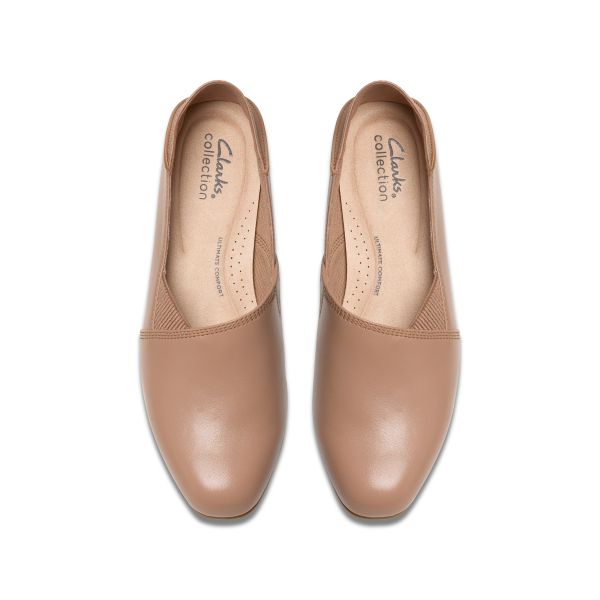 Giày Lười Da Nữ Clarks - Juliet Trim