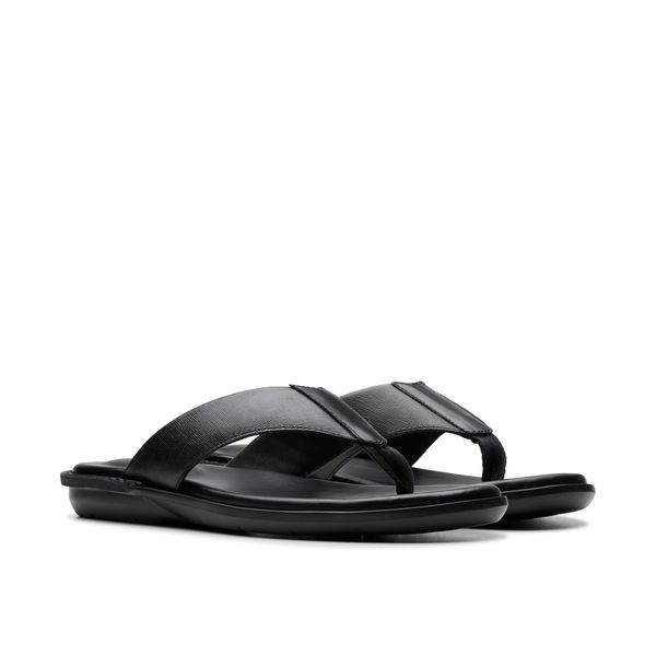 Dép Xỏ Ngón Da Nam Clarks - Penryn Toepost