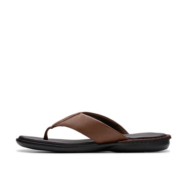 Dép Xỏ Ngón Da Nam Clarks - Penryn Toepost