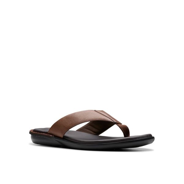 Dép Xỏ Ngón Da Nam Clarks - Penryn Toepost