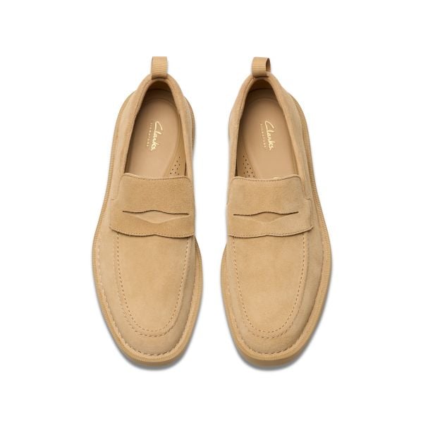 Giày Lười Da Nam Clarks - Martock Lo